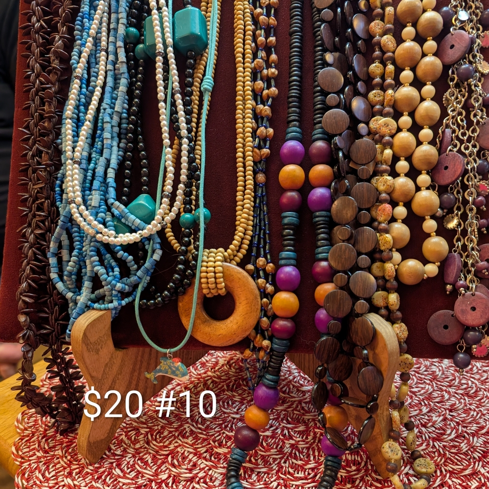 Colorful Beaded Necklace Set
